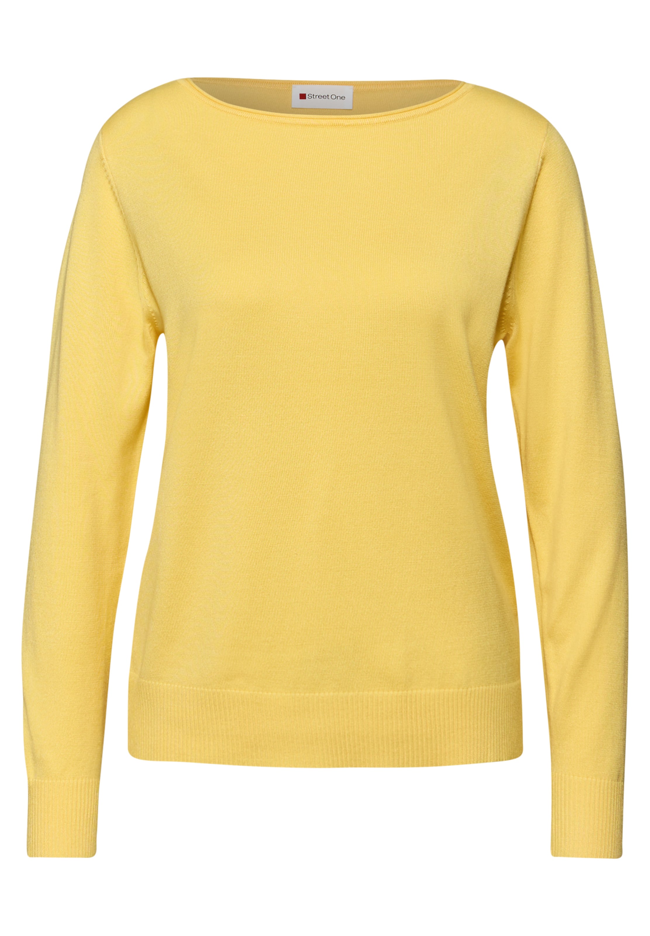 STREET ONE Sweater in Yellow: front