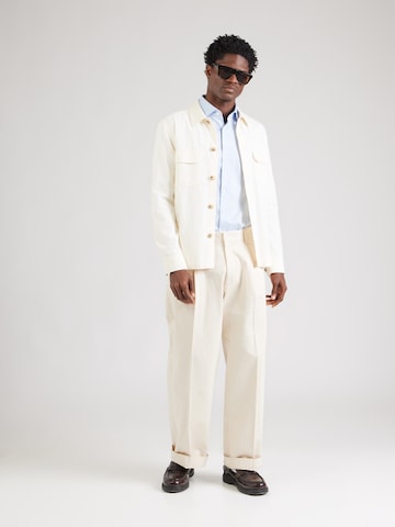 OLYMP - Ajuste estrecho Camisa de negocios 'Luxor' en azul