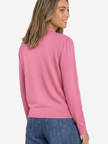 Pullover 'feminine sweater_button detail 304052' di STREET ONE in rosa