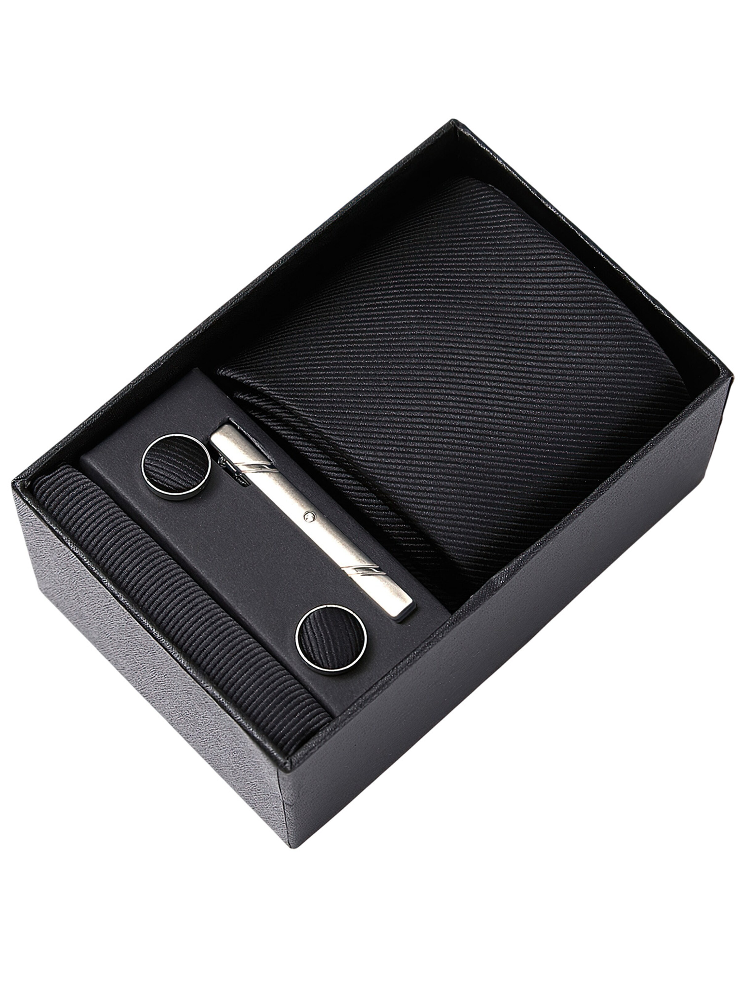 Magicshe Tie 'Krawatte' in Black: front