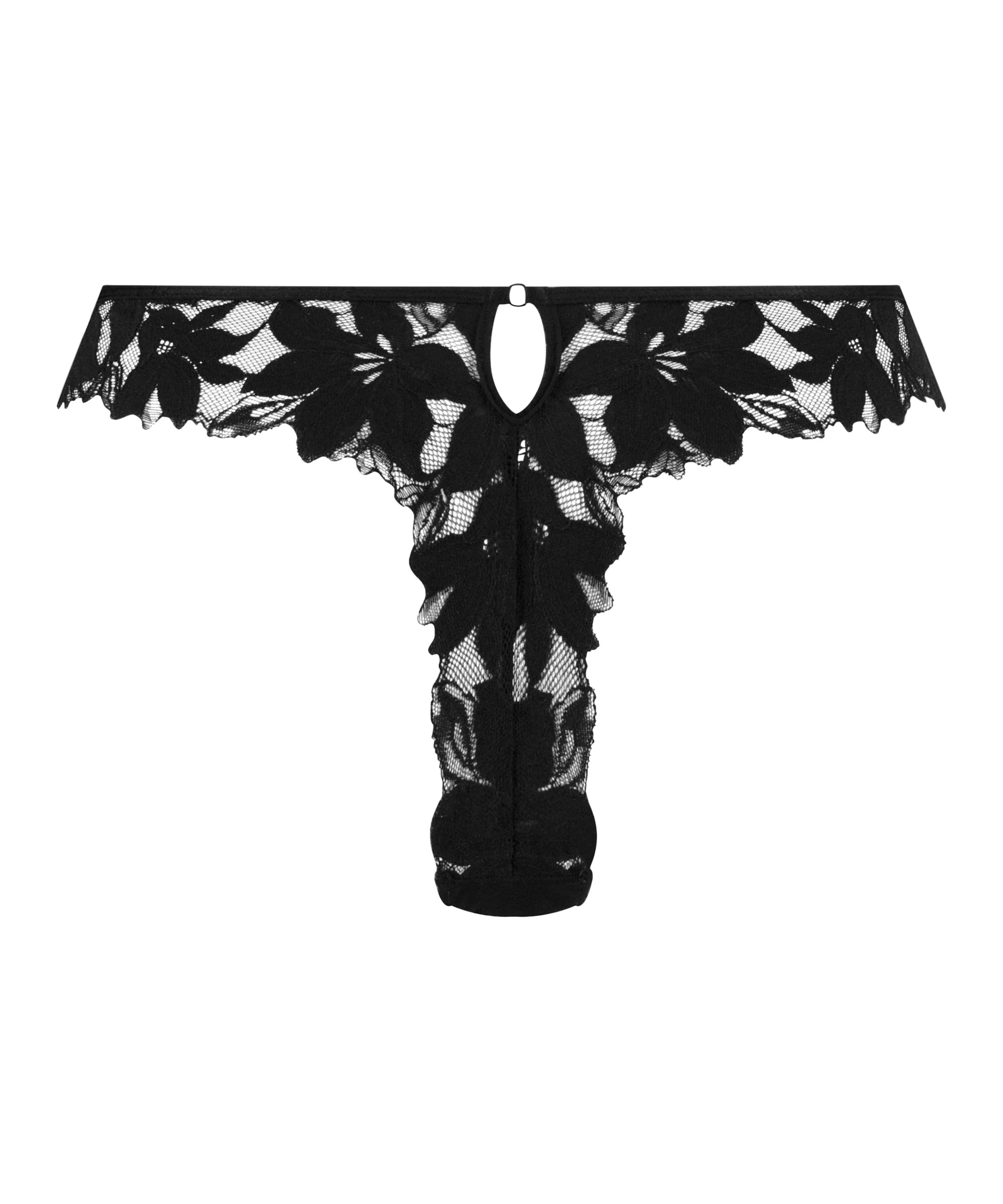 String 'Ingrid' Hunkemöller en noir