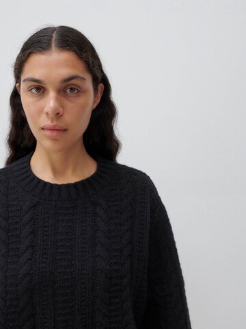 ABOUT YOU x Marie von Behrens Sweater 'Agathe' in Black