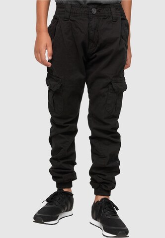 Effilé Pantalon Urban Classics en noir : devant