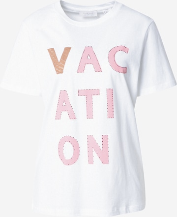Rich & Royal Póló 'Vacation' - fehér: elől