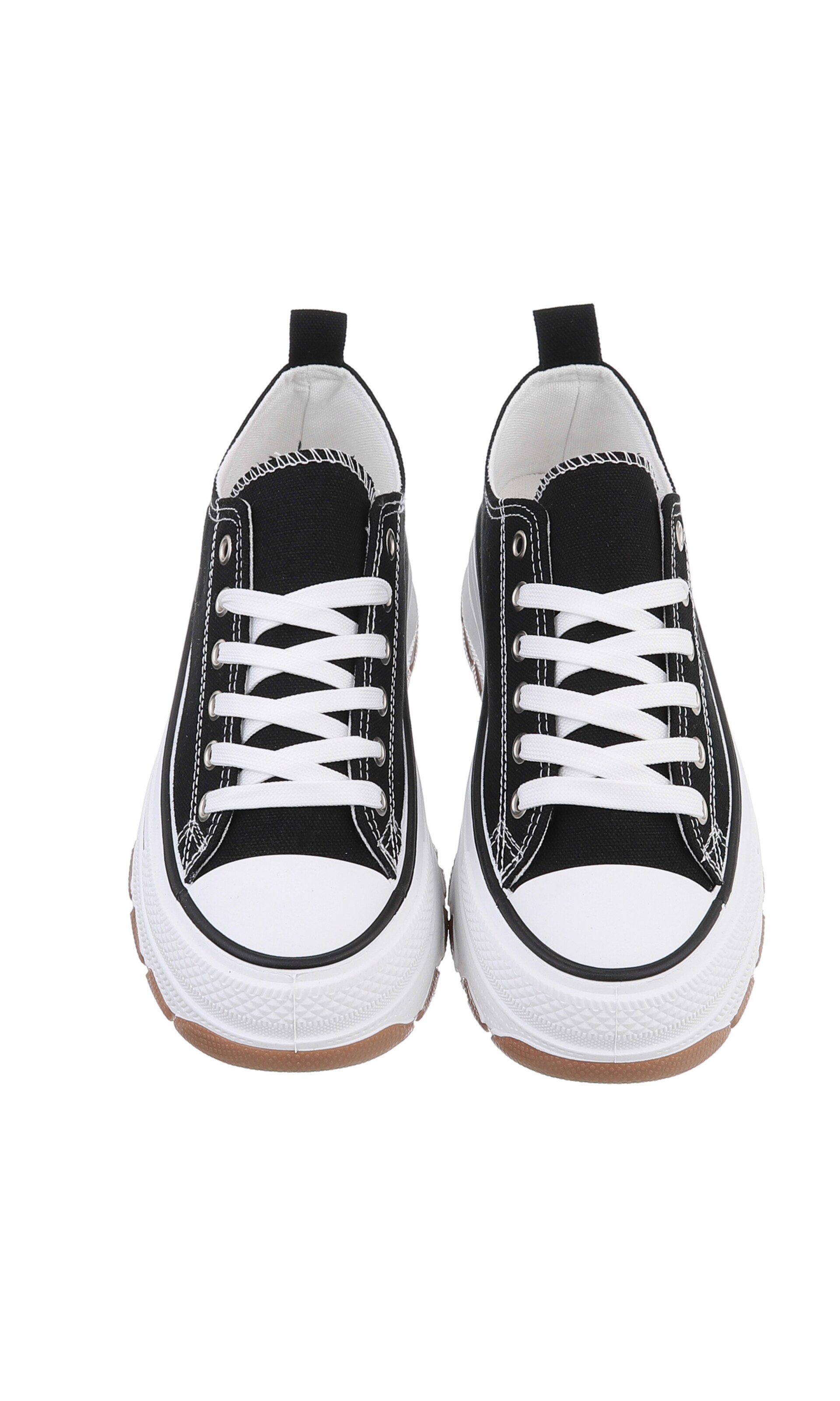 Ital-Design Sneaker in Schwarz