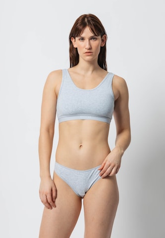 SNOCKS Panty in Grey: front