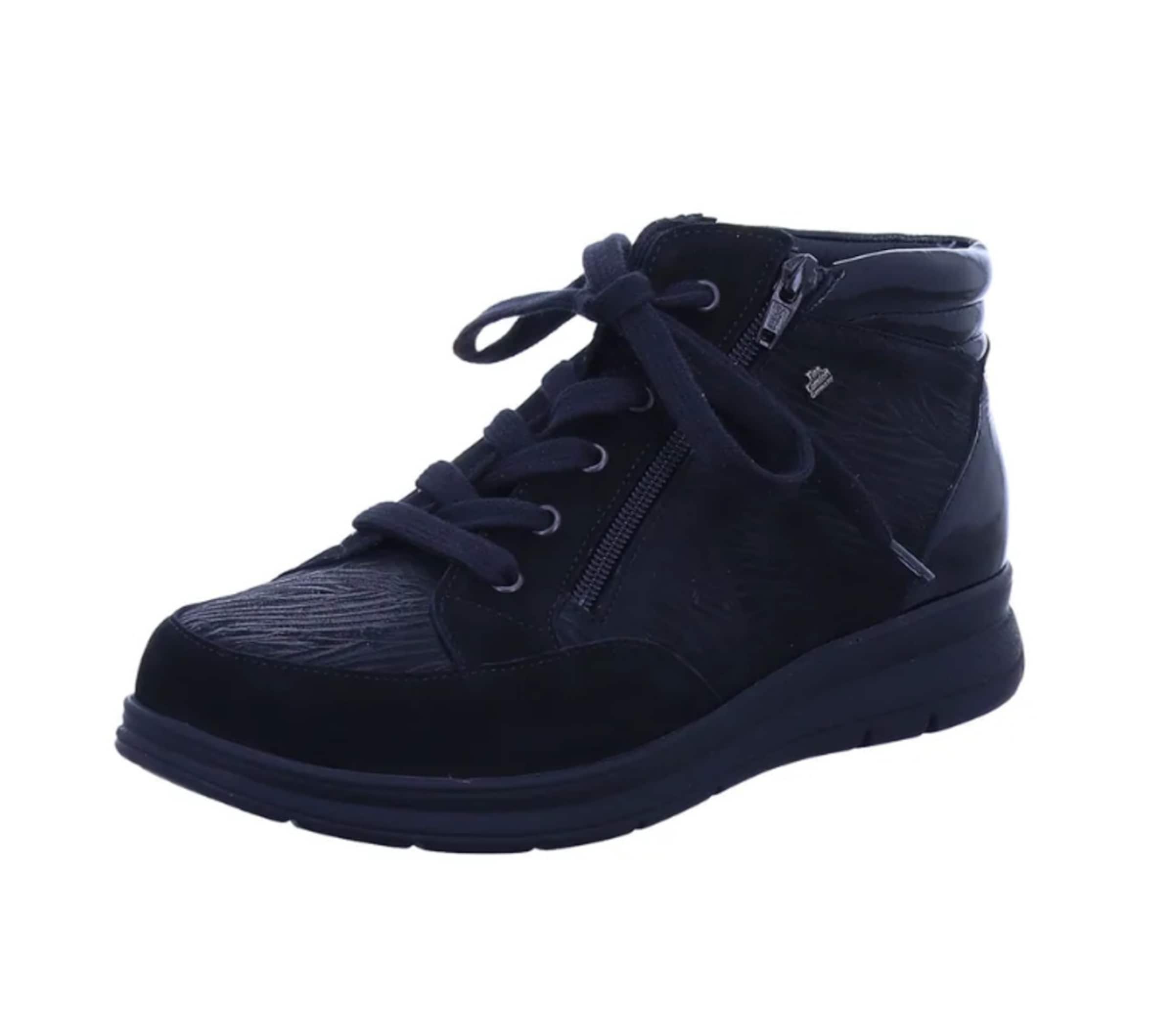 Finn Comfort Stiefelette in Schwarz: Vorderseite