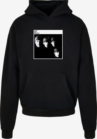 Merchcode Sweatshirt 'Beatles - With the Beatles' in Zwart: voorkant