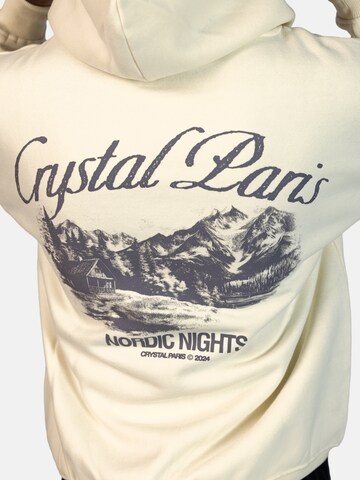 Crystal Paris Sweatshirt 'Nature'‌‌‌‌‌‌‌‌‌ in Weiß