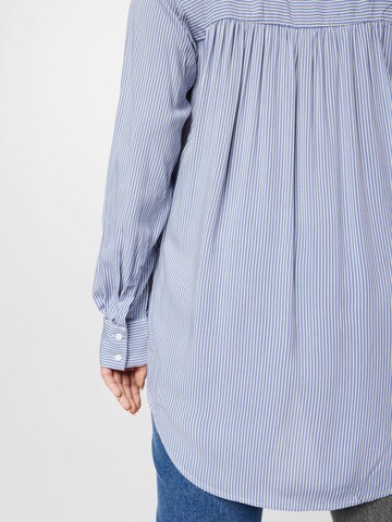 ONLY Carmakoma Blouse 'JULIANA' in Blue