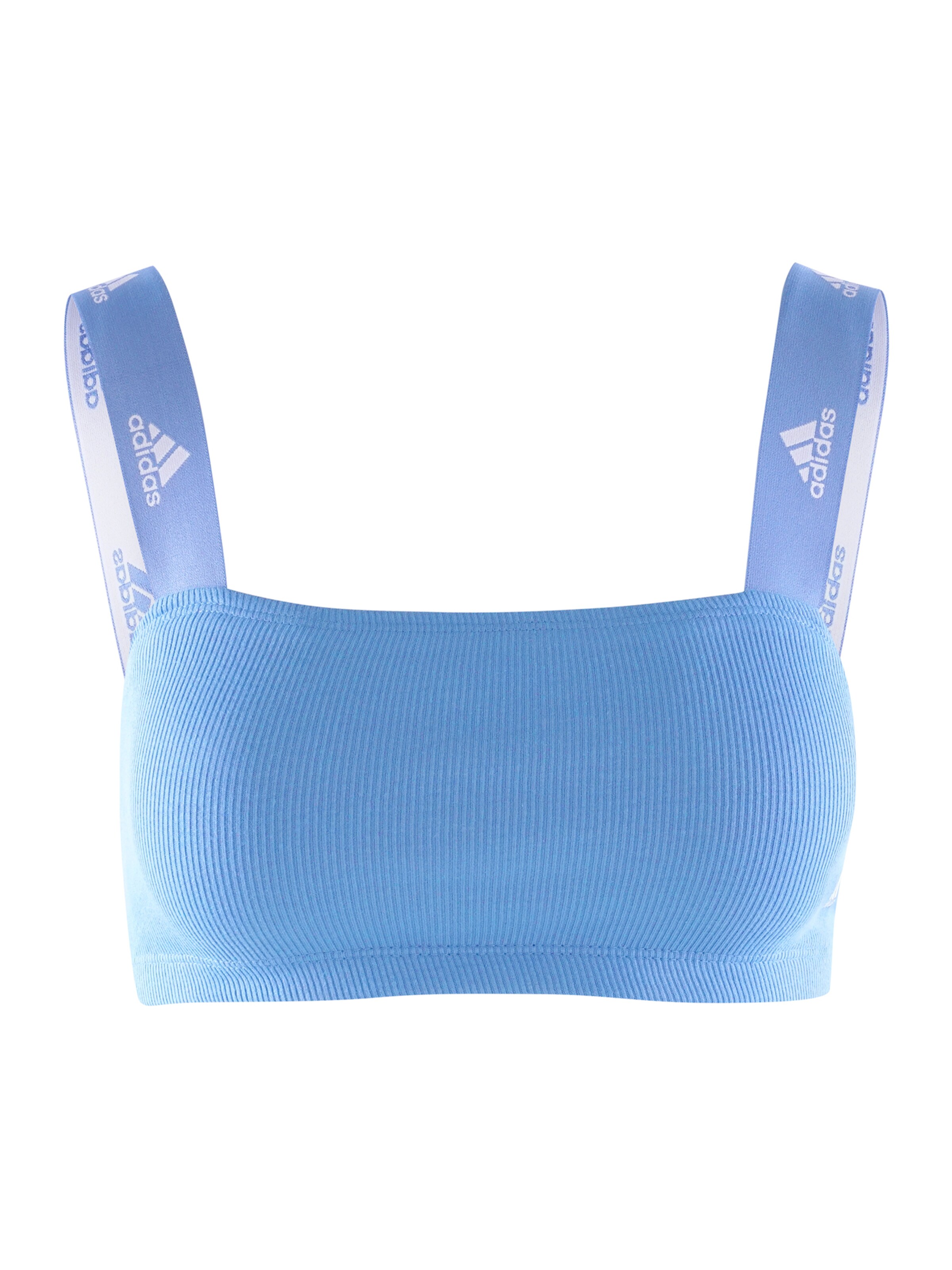 Bustier Soutien-gorge ' Bandeau ' ADIDAS ORIGINALS en bleu : devant