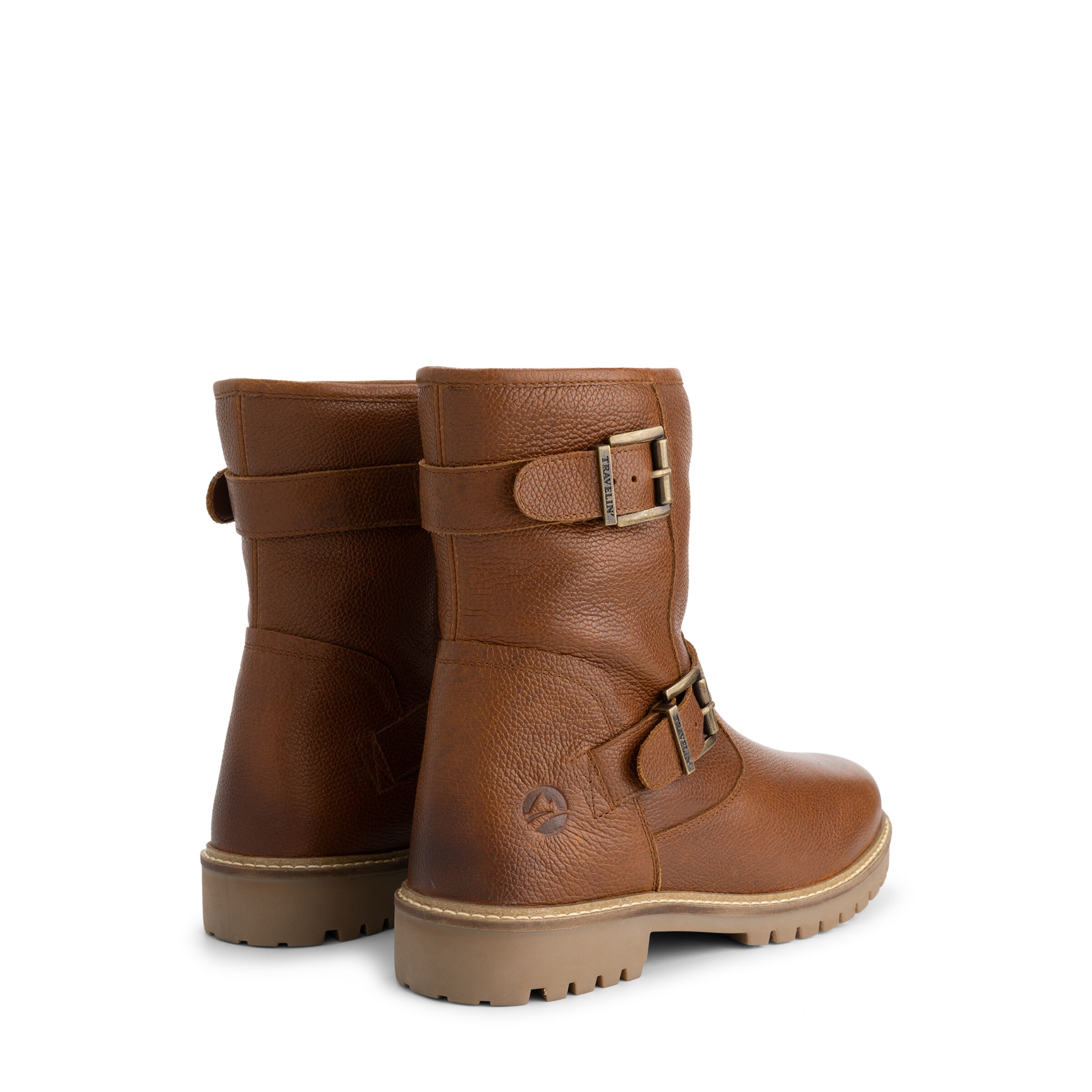 Travelin Boots 'Skelde' in Bruin