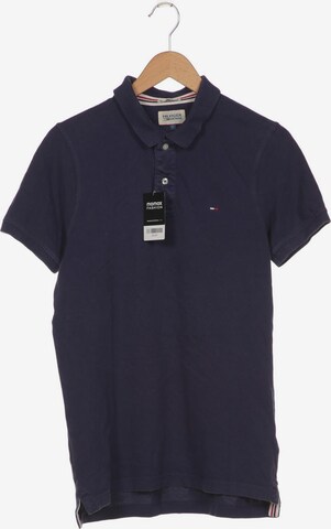 Tommy Jeans Poloshirt L in Blau: predná strana