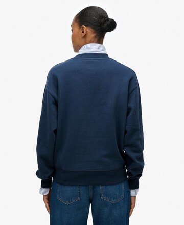 Superdry Sweatshirt 'Essential' in Blauw