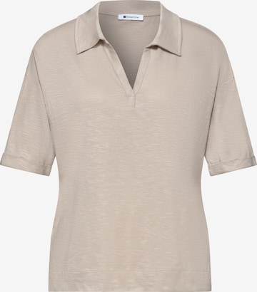 STREET ONE Shirt in Beige: front