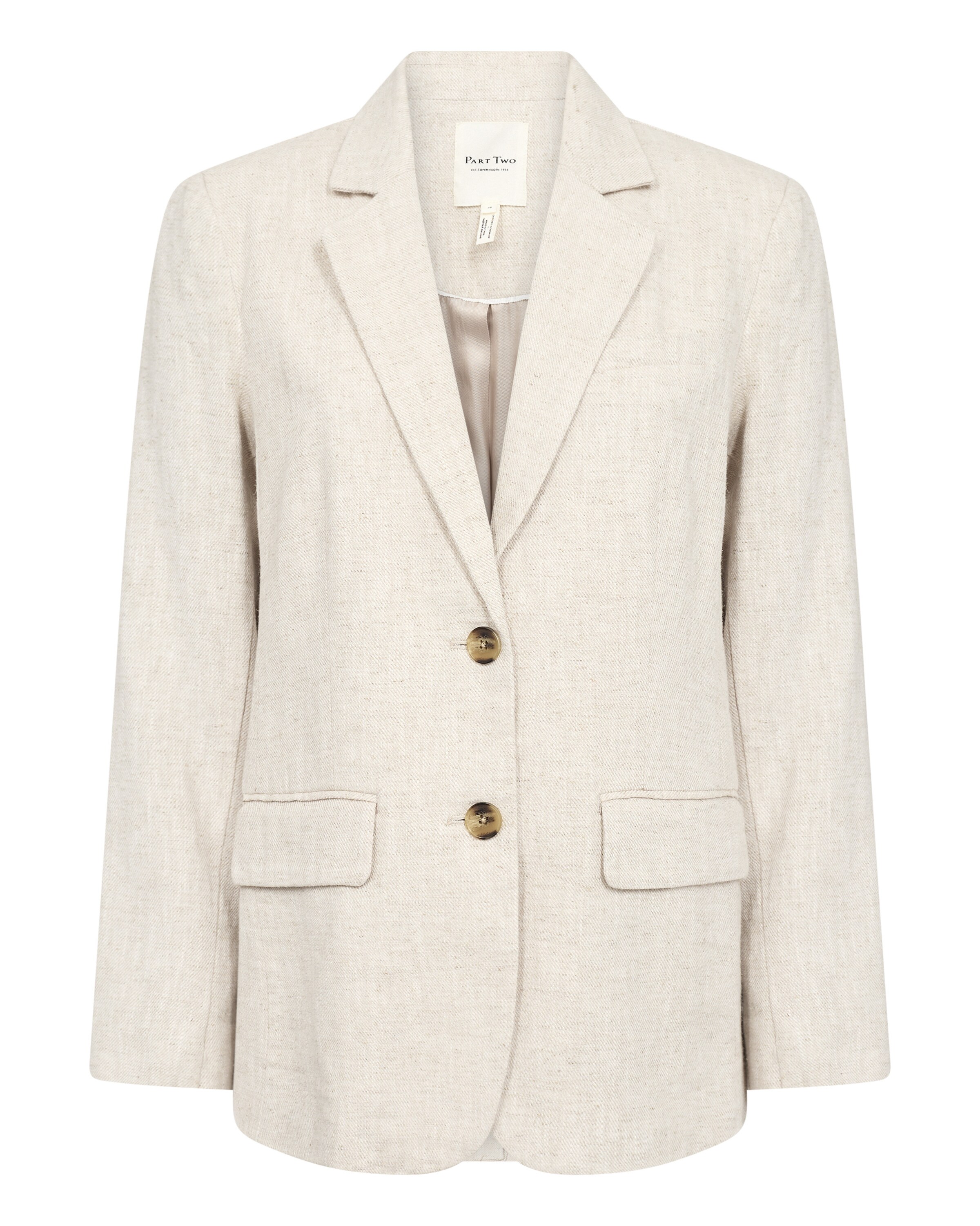 Part Two Blazer in Beige: Vorderseite