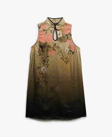 Superdry Jurk 'Jacquard' in Groen