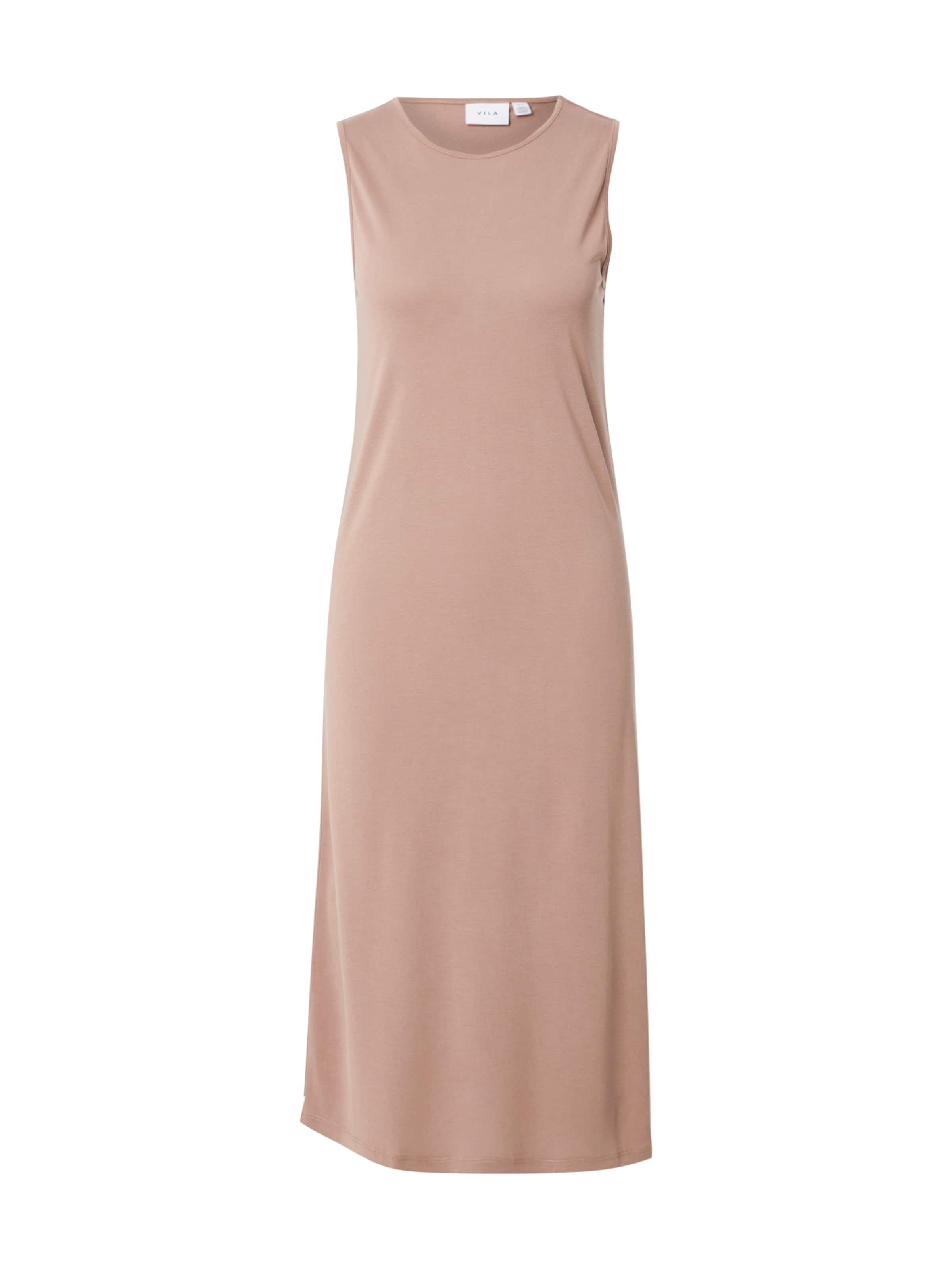 Robe VILA en marron : devant