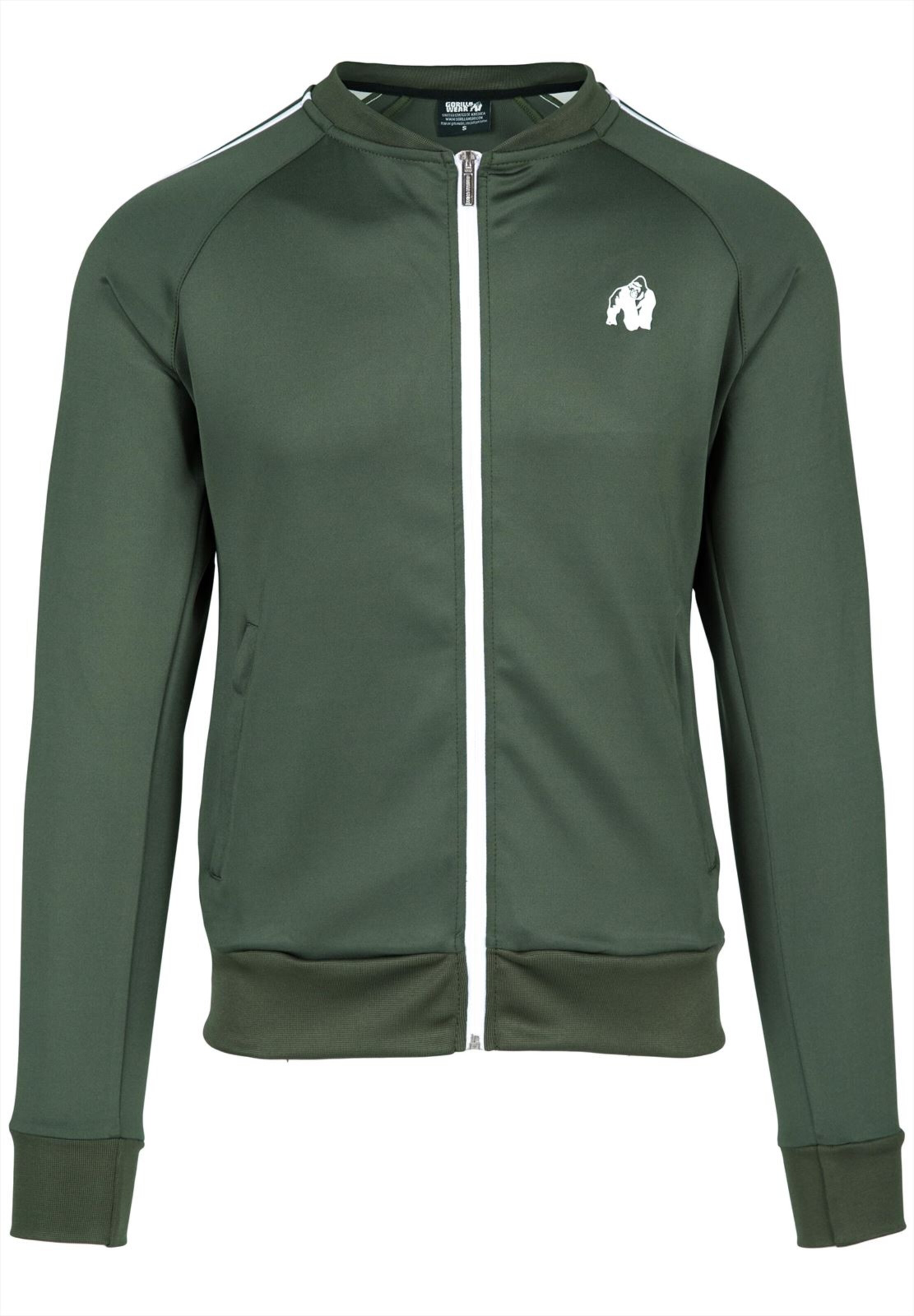 Felpa sportiva 'Riverside' di Gorilla Wear in verde: frontale