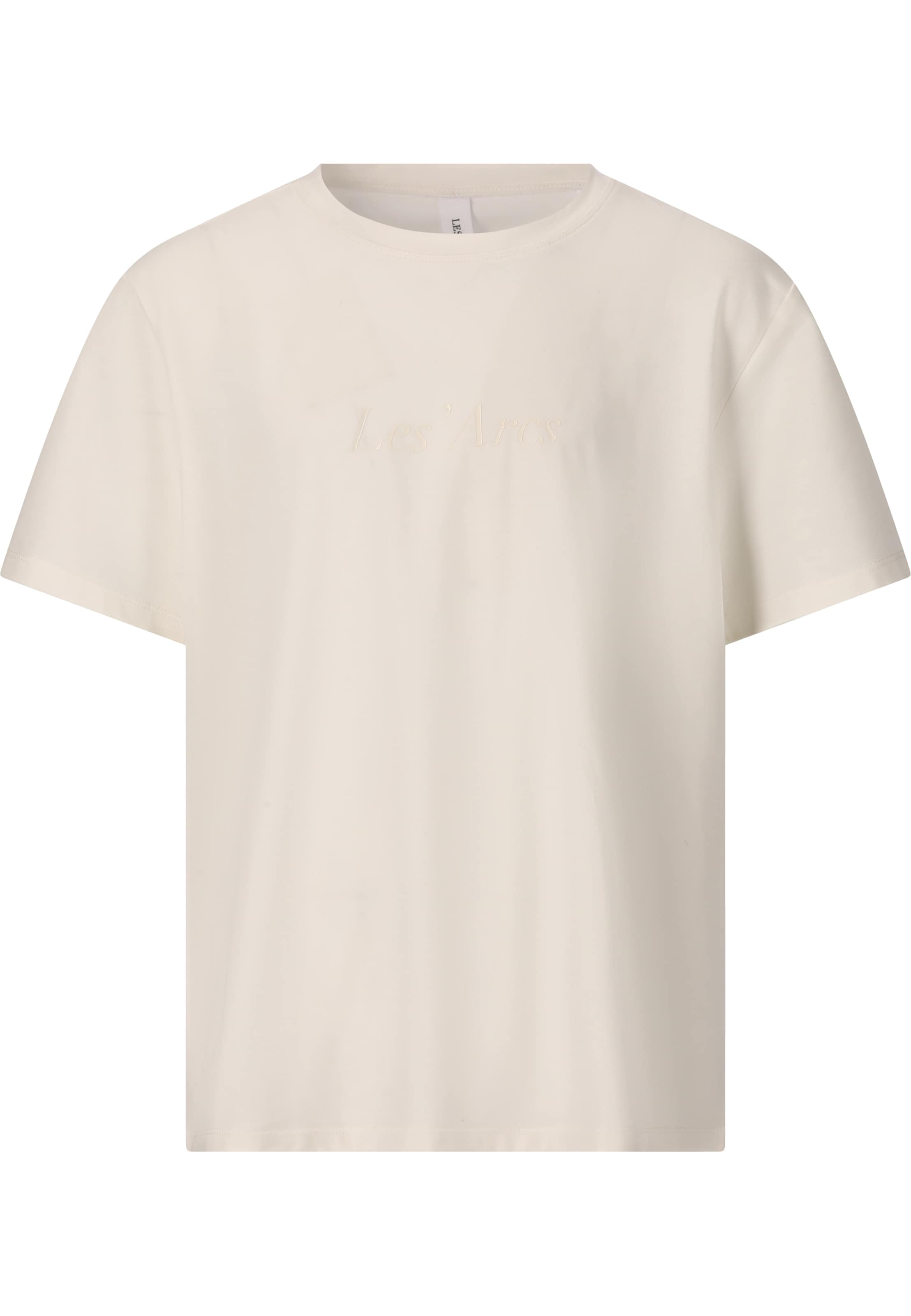 Les'Arcs T-Shirt 'Terniny' in Weiß: Vorderseite