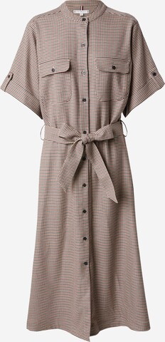 TOMMY HILFIGER Shirt dress in Beige: front