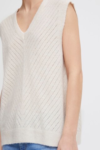 Pullover 'Kamara' di ICHI in beige