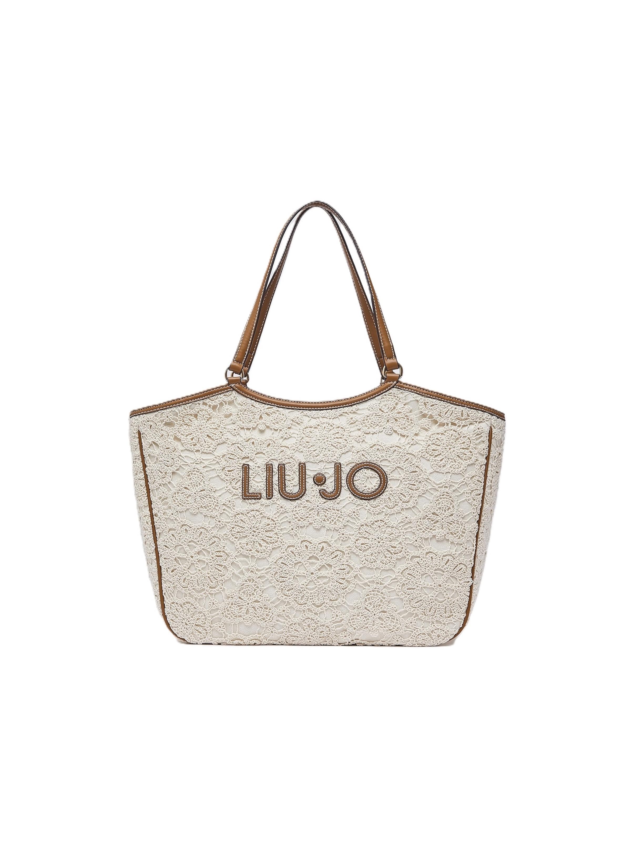 Borsa a spalla 'AA6208 J3865' di Liu Jo in beige: frontale