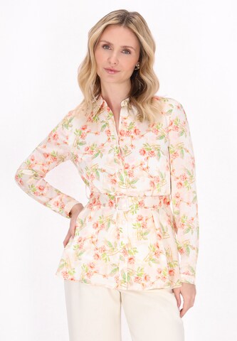 Usha Blouse 'Fashion Look' in Wit: voorkant