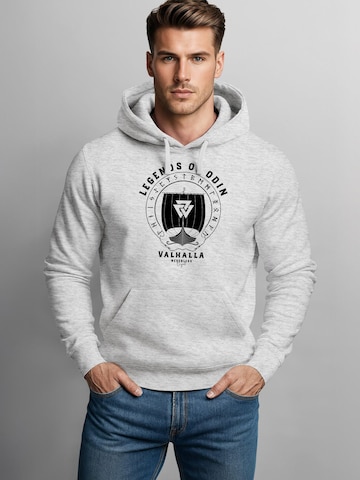 Neverless Sweatshirt 'Legends of Odin' in Grey