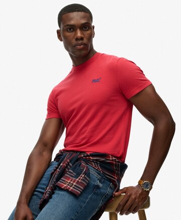 T-Shirt Superdry & Co en rouge : devant