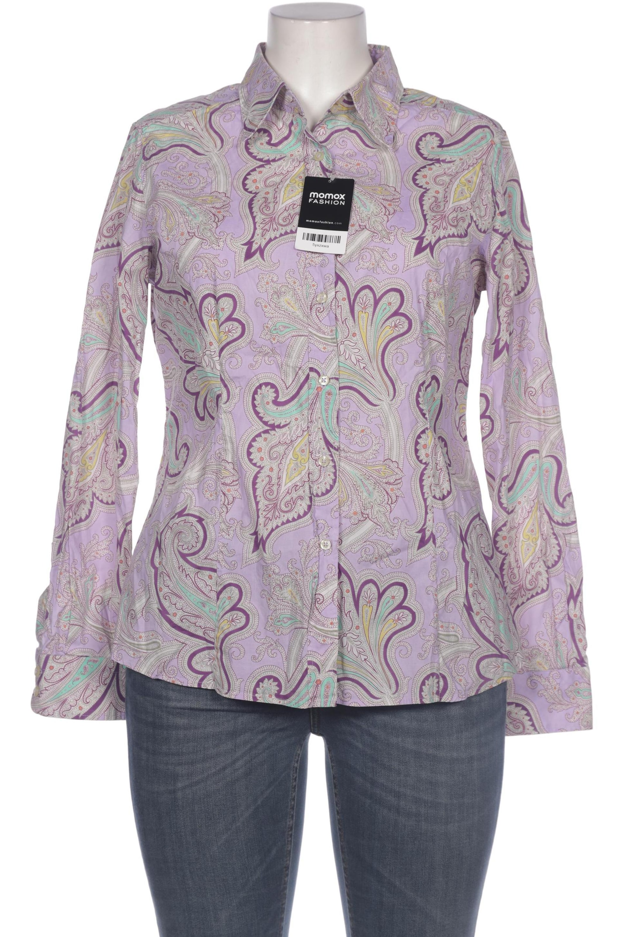Etro Bluse XXL in Lila: Vorderseite