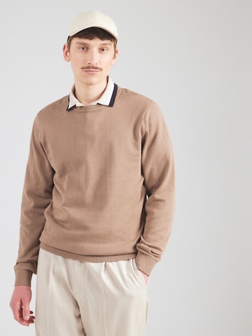 SELECTED Pullover 'SLHBERG' in Beige: Vorderseite