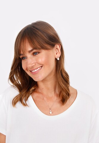 ELLI Schmuckset 'Infinity' in Pink: Vorderseite