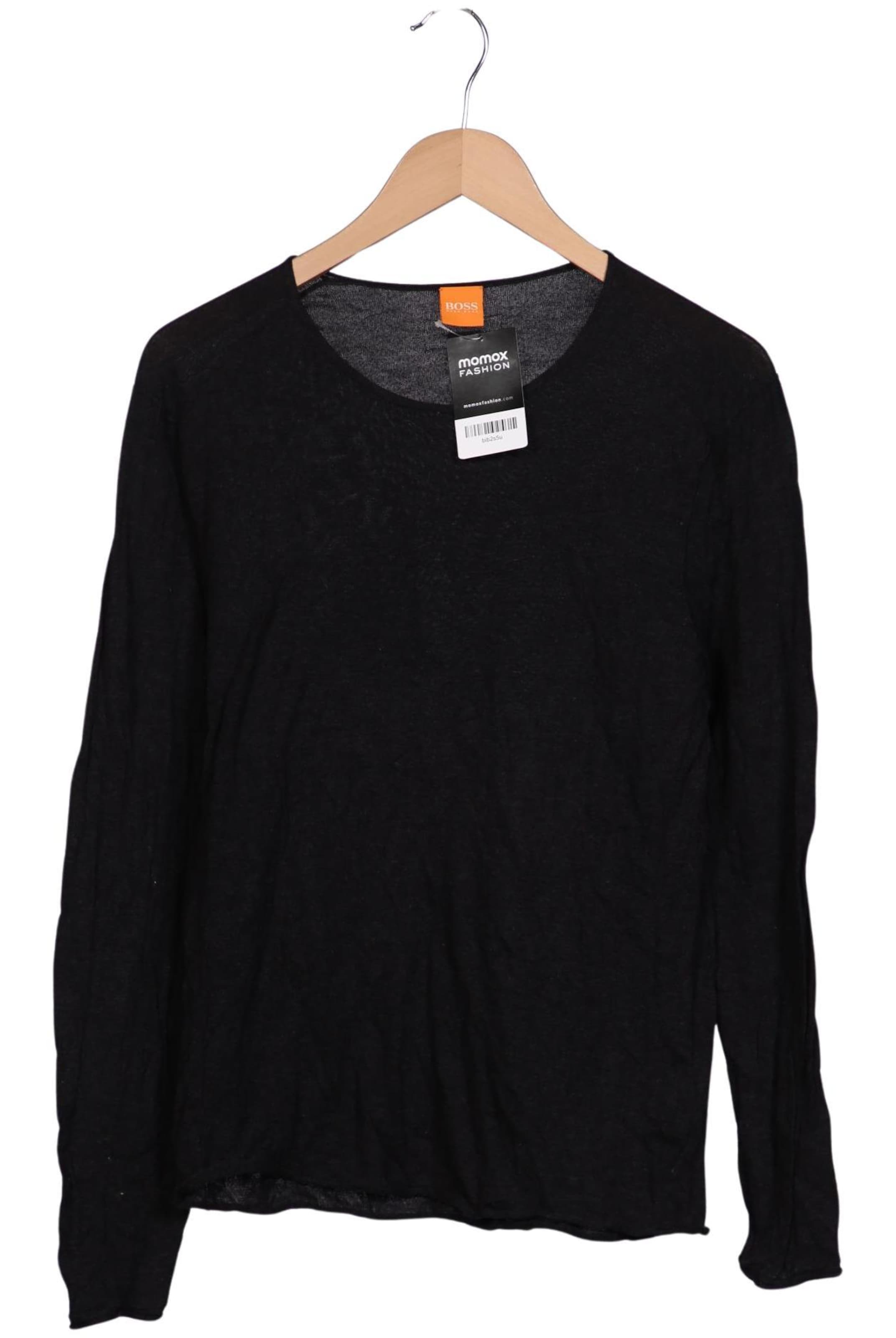 BOSS Pullover M in Schwarz: Vorderseite