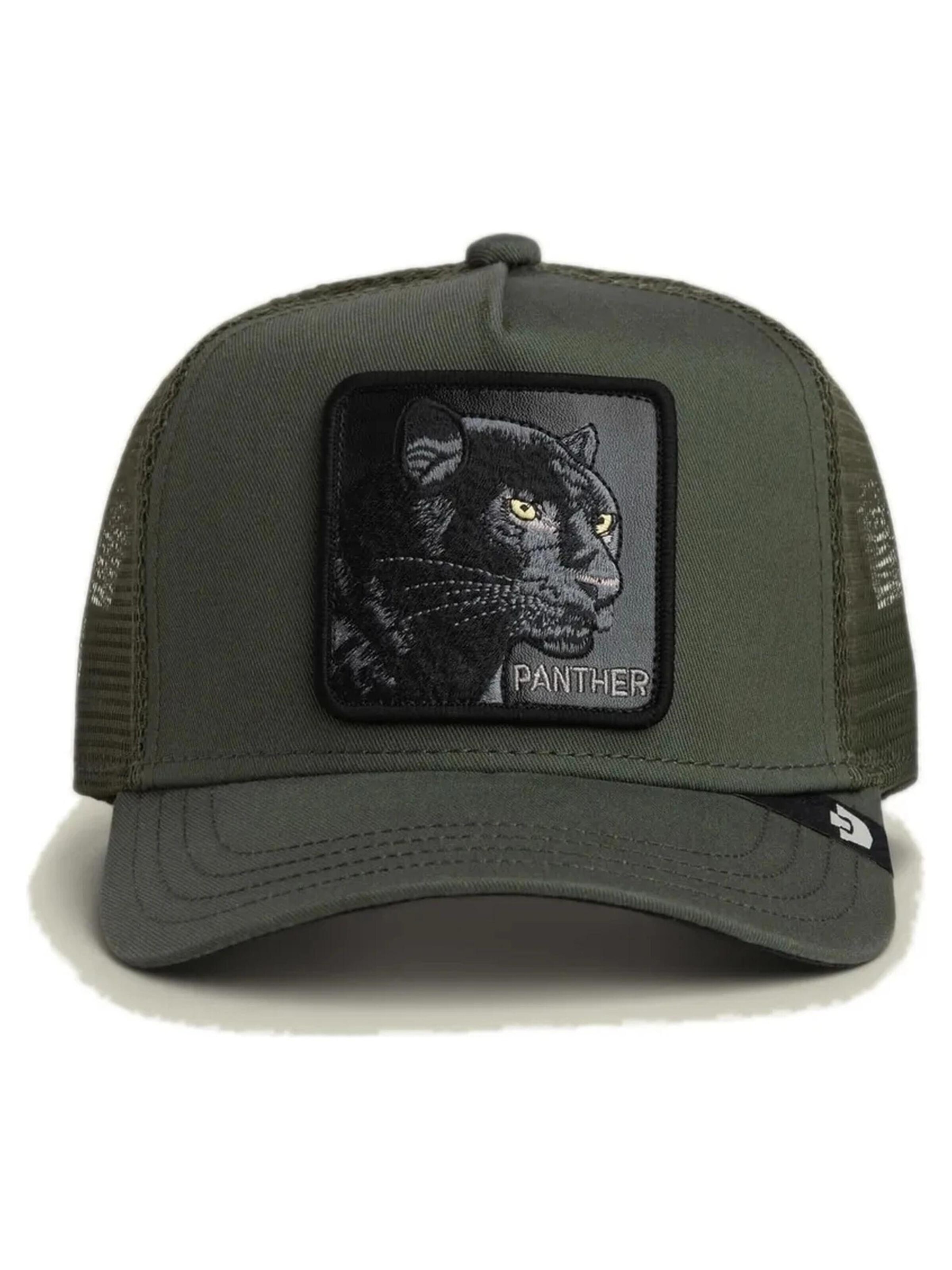 GOORIN Bros. Cap 'Gorra goorin bros verde pantera bordada frente visera curva' in Grün: Vorderseite