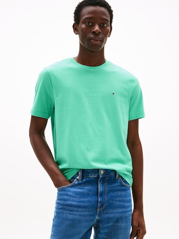TOMMY HILFIGER Shirt 'ESS SEASONAL' in Green: front