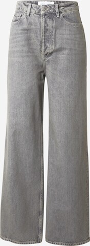 Samsøe Samsøe Wide leg Jeans 'Shelly' in Grey: front