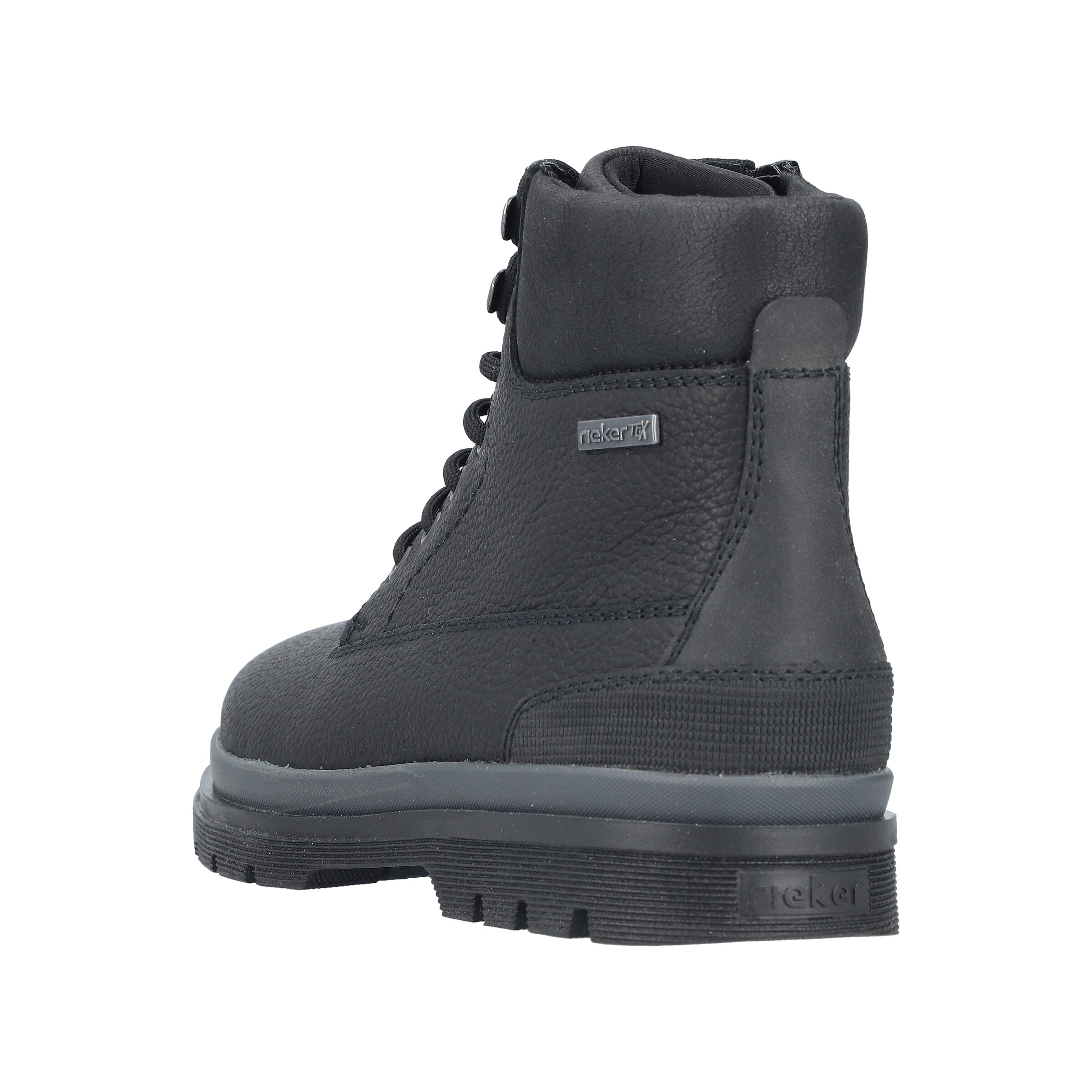 Rieker - Botas com atacadores em preto