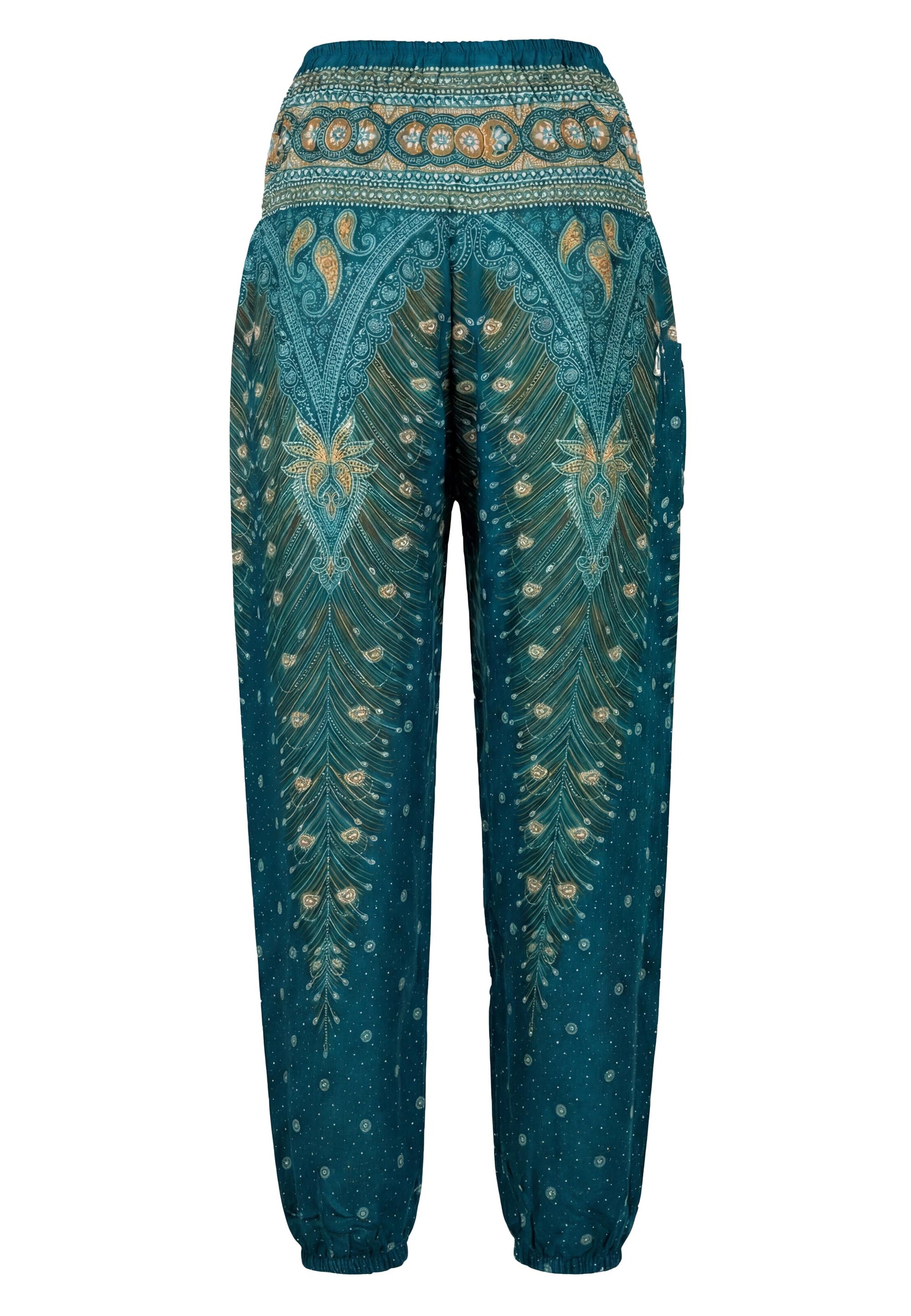 Paigh Regular Harem Pants in Blue