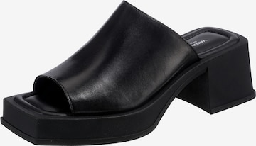 VAGABOND SHOEMAKERS Mules 'Hennie' in Black: front