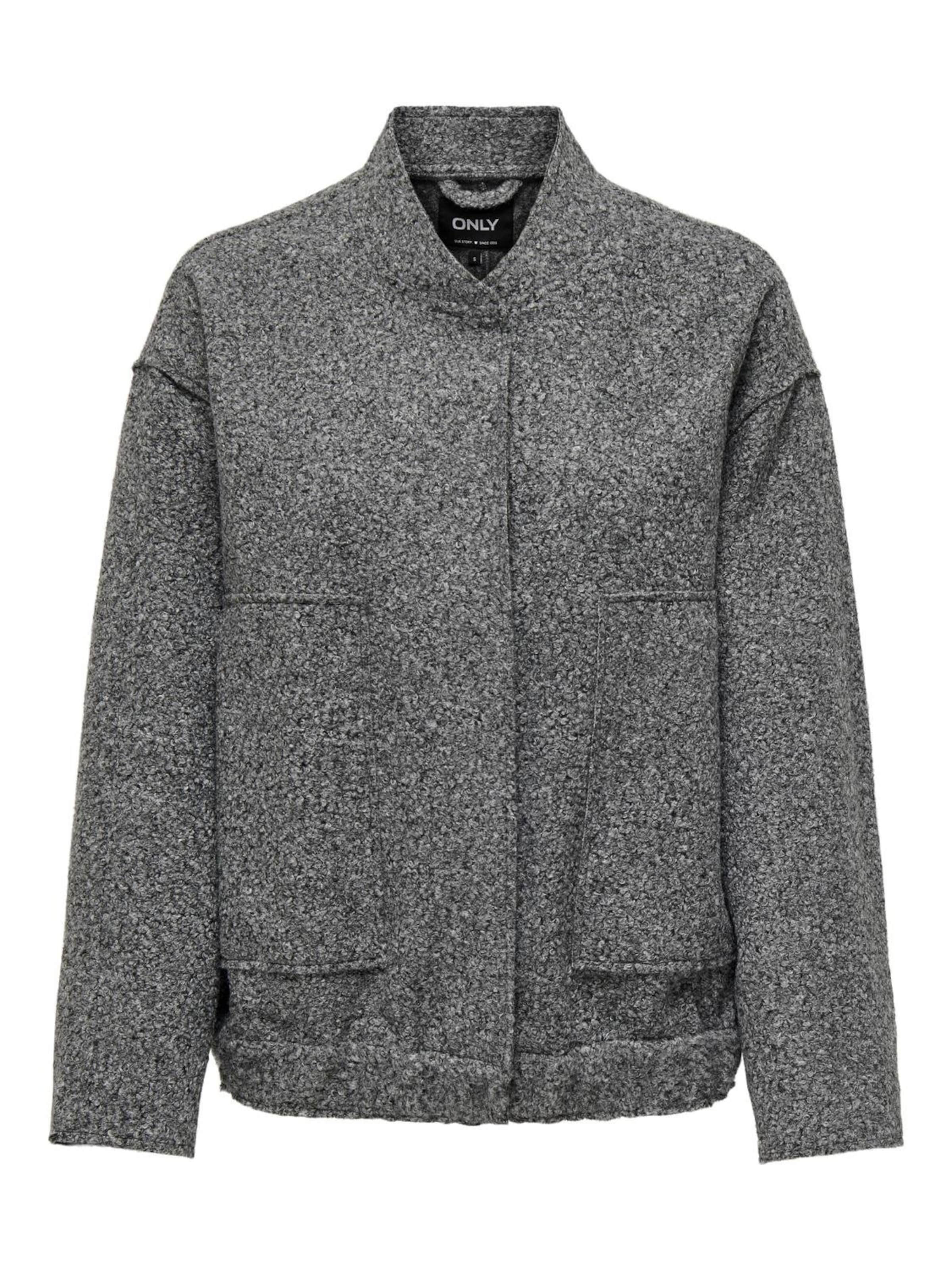 ONLY Välikausitakki 'ONLGAIA' värissä harmaa: etupuoli