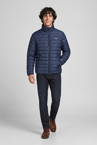 Geacă de primăvară-toamnă 'JJElvis' de la JACK & JONES pe albastru