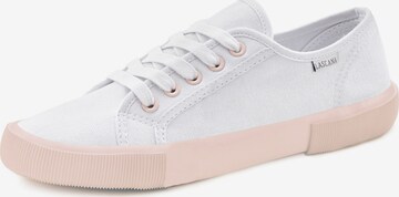 LASCANA Sneakers laag in Wit: voorkant