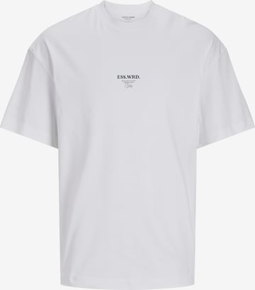 JACK & JONES Shirt 'JJEURBAN EDGE STUDIO' in Weiß: Vorderseite