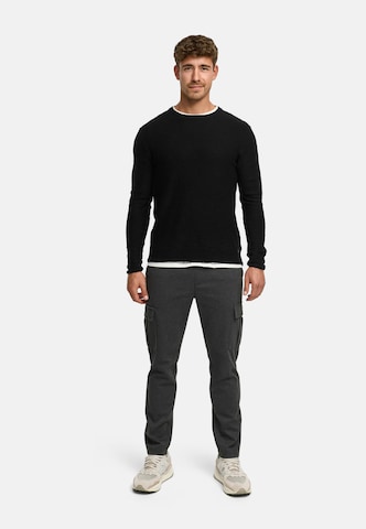 Regular Pantalon cargo 'INNezzo' INDICODE JEANS en gris
