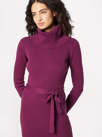 Ragwear Pletena obleka 'MIYYA' | vijolična barva