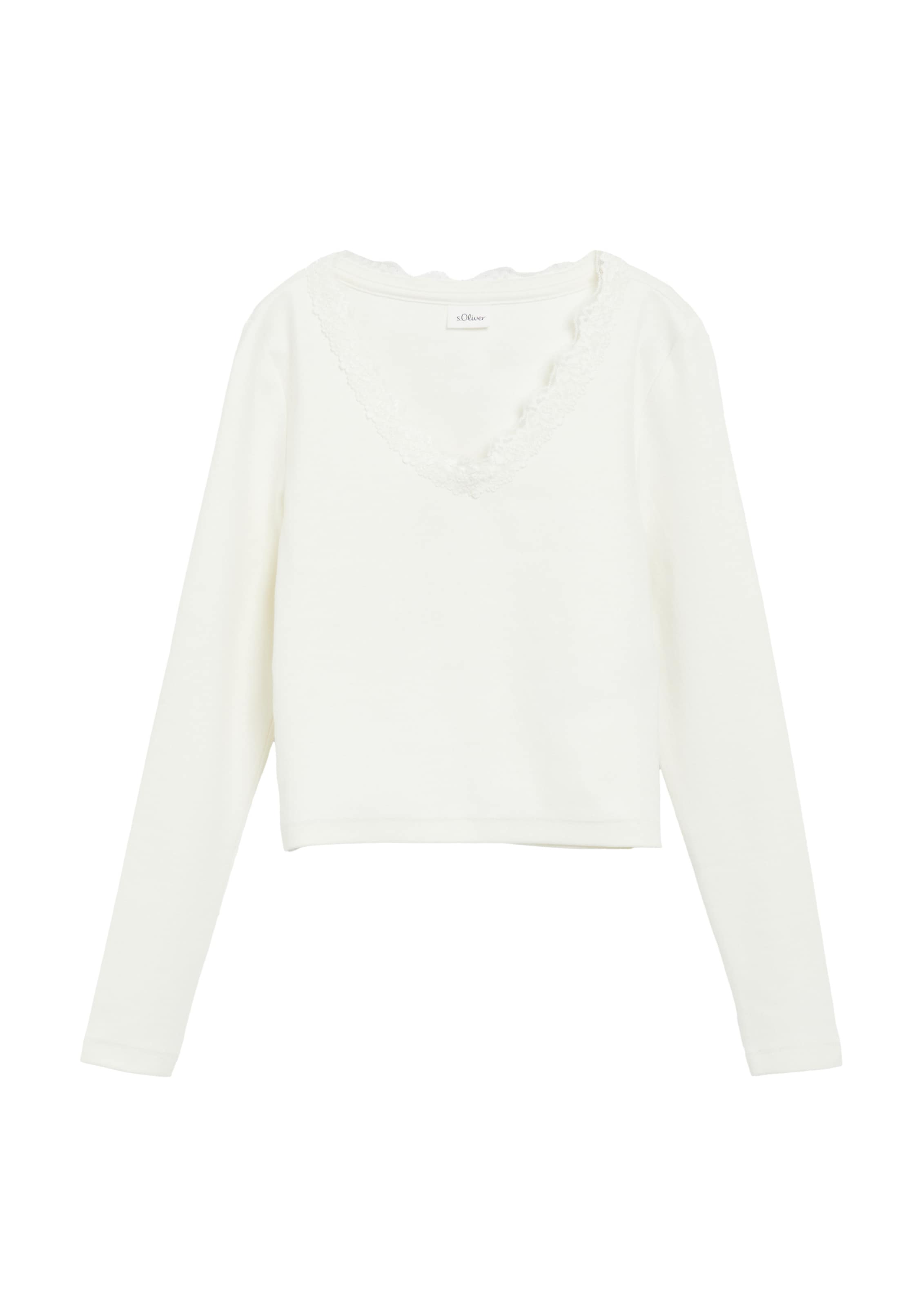 T-Shirt s.Oliver en beige : devant