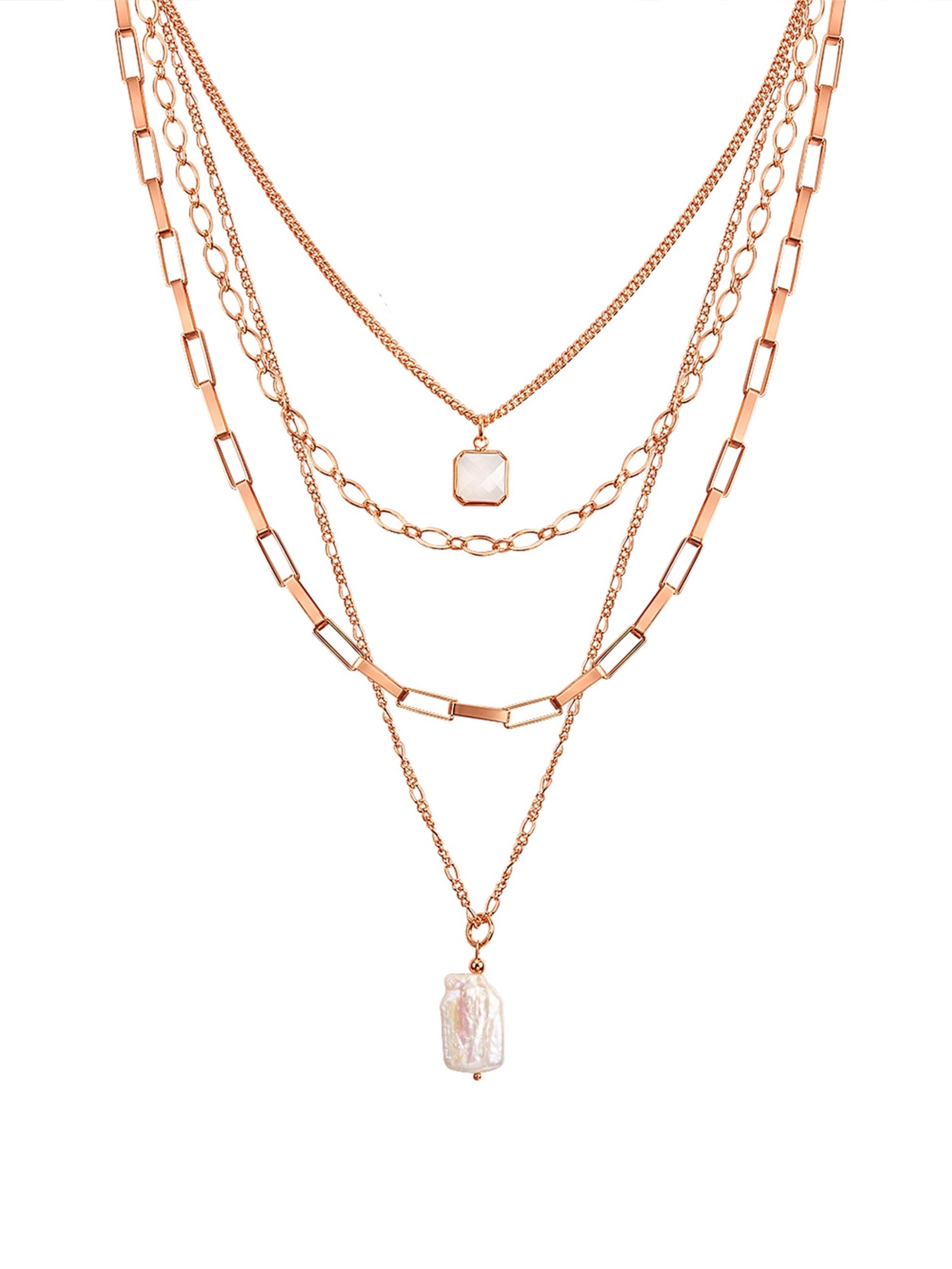 Chaîne Lulu & Jane en or : devant