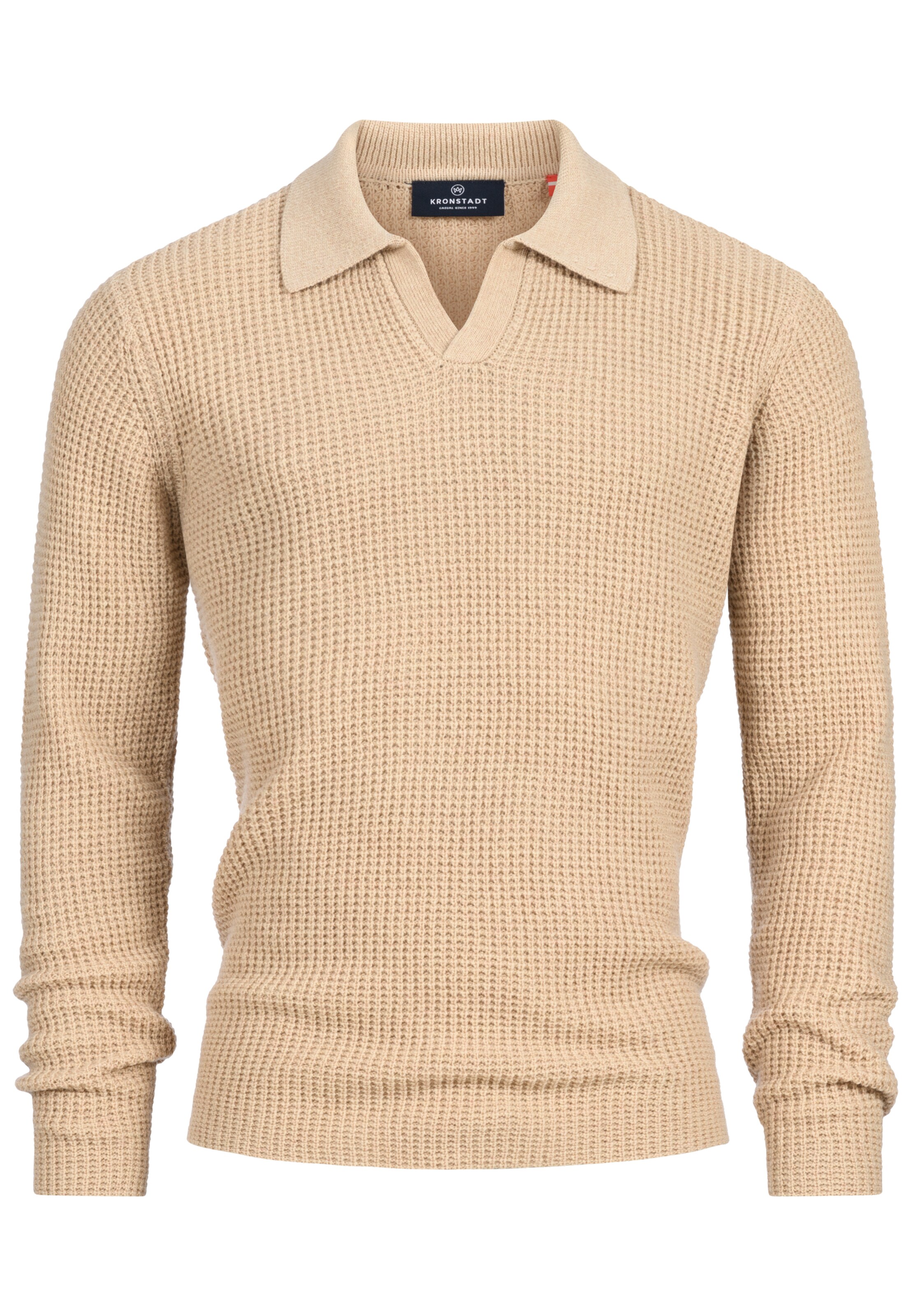Pull-over 'Crombie' Kronstadt en beige : devant