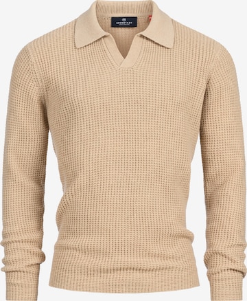 Pull-over 'Crombie' Kronstadt en beige : devant